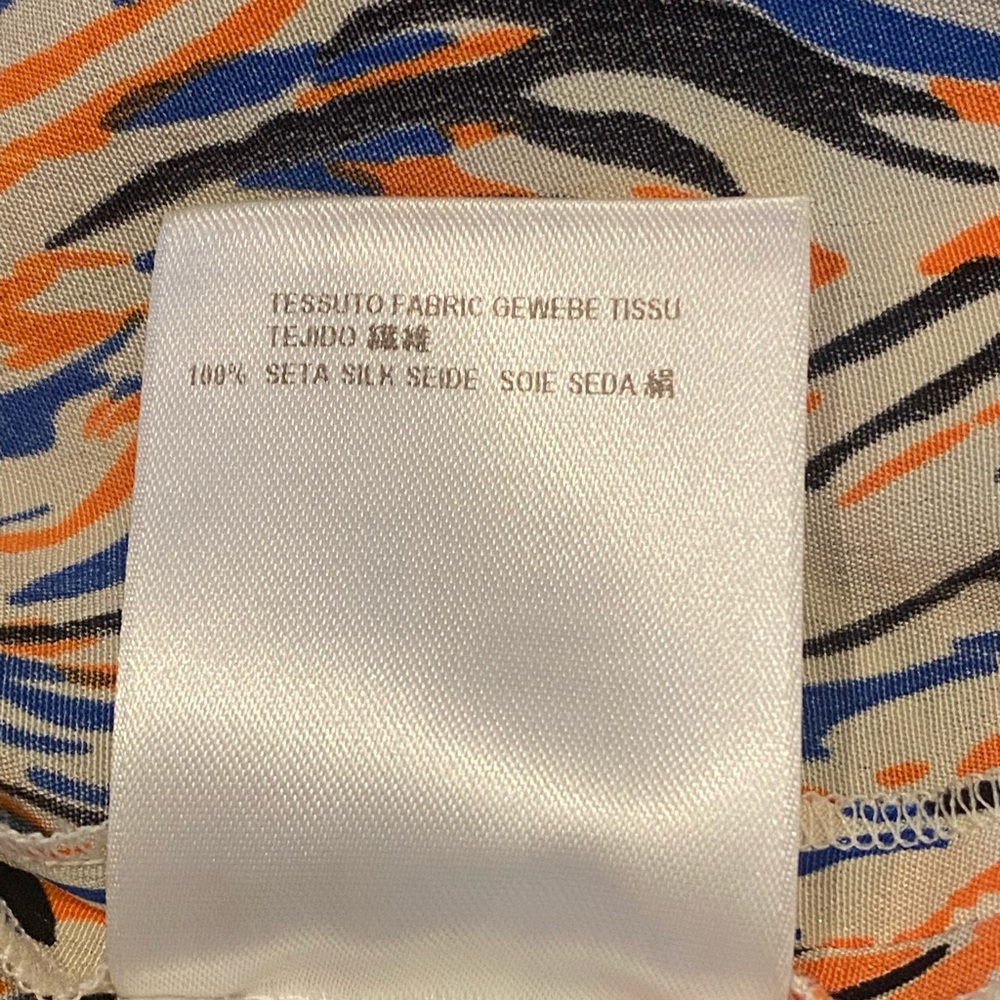 STELLA MCCARTNEY 100% Silk Short Sleeved Dress - Picture 12 of 13